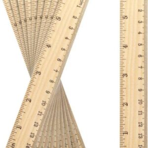 15cm Wooden Ruler