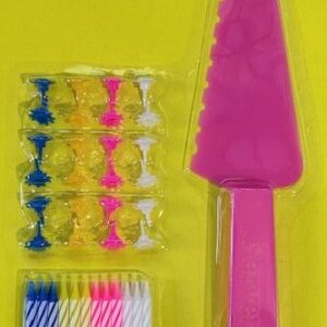 Cake Server and Candle Set (Children's Party)