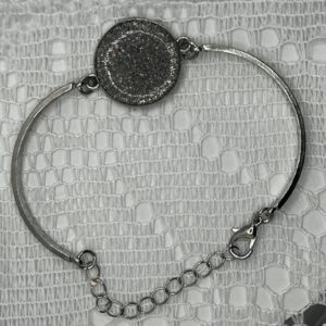 Round UV Resin Bracelet - max size approx 18.4 cm