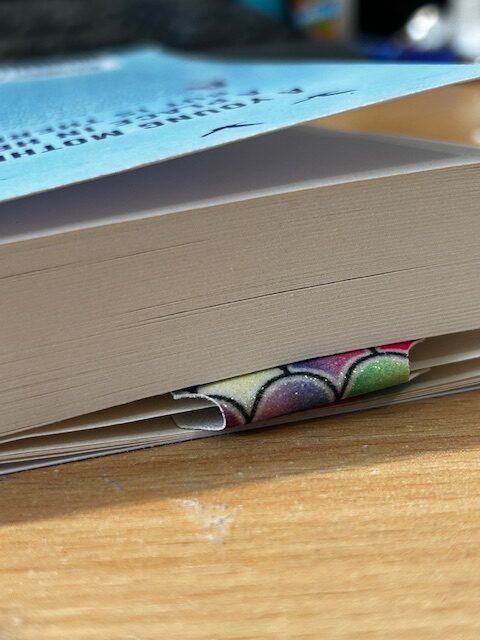Handmade Magnetic Bookmark Faux Leather - Image 2